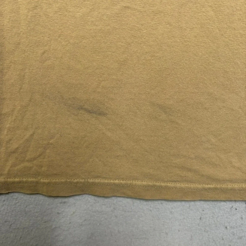 Buck Wear T Shirt Mens Large Brown Fire Up The Grill Deer Hunting Vintage 90s